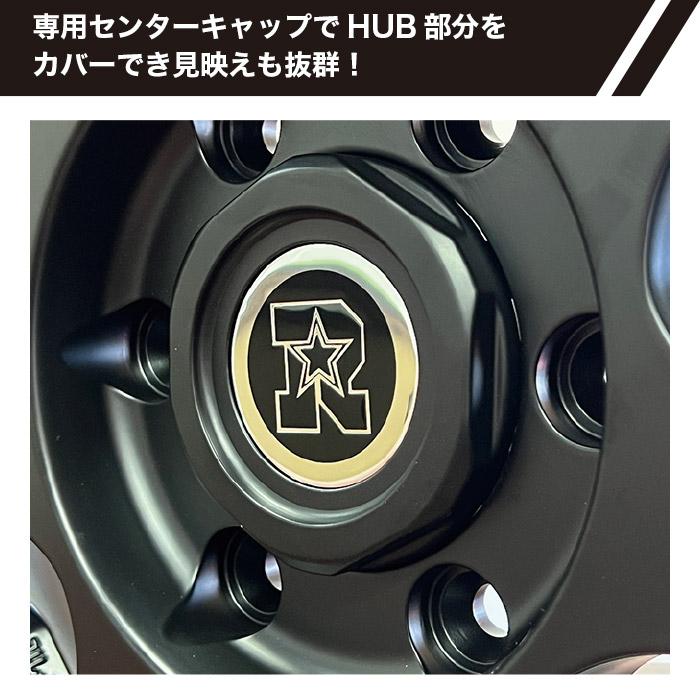 RIVAI NOX 15×6.0J 6/139.7 +32 MB リヴァイ ノックス マットブラック